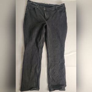 Abercrombie and fitch Jeans 35 Curve Love 90s Slim Straight Ultra High Rise Gray